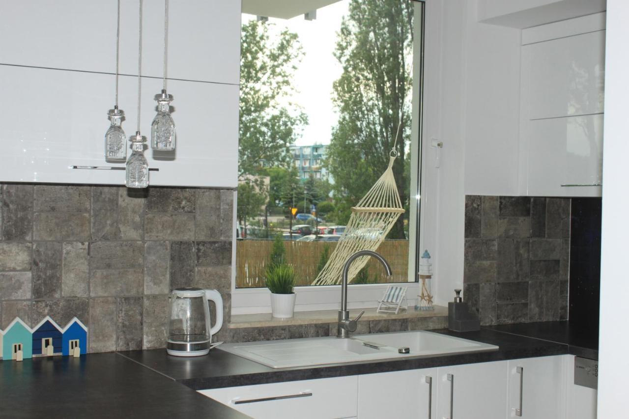 Ferienwohnung Sunny Sleeps 4 By The Beach With Garden Patio - Gdansk Przymorze Exterior foto